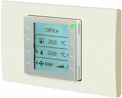 QMX3.P36G: Siemens Desigo, Модуль комнатный с KNX PL-Link, датчиком температуры, конфигурируемый с горизонтальной белой рамкой (3 горизонтальных модуля) QMX3.P36G: Siemens Desigo, Модуль комнатный с KNX PL-Link, датчиком температуры, конфигурируемый с горизонтальной белой рамкой (3 горизонтальных модуля)