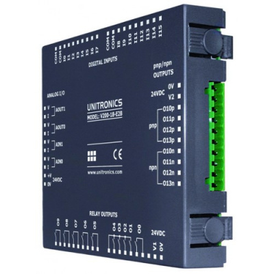 V200-18-E5B Модуль входов/выходов 18DI, 3AI, 17TO Unitronics