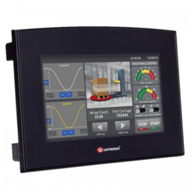 SM70-J-TA22 Контроллер SAMBA: 7" 24VDC, 12DI, 2AI, 1HS/Энкодер, 2PT100/TC, 8DO, 2AO Unitronics